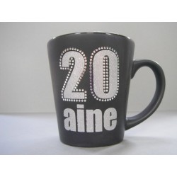Mug 20 aine NOIR